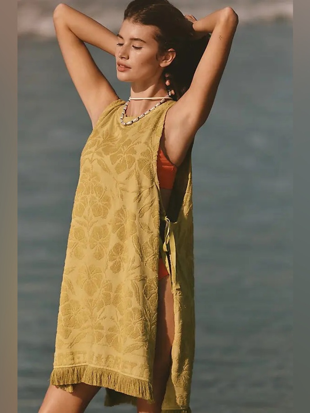NWT Size XXS - Celandine Terry Towel Cover-Up